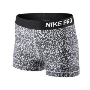 Black and White Cheetah Nike Spandex